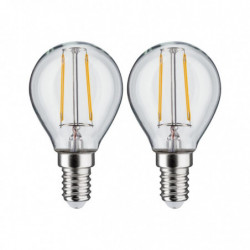 LED Fil 2szt kropla 250lm E14 2700K Prze 2W 230V LED Fil 2szt kropla 250lm E14 2700K Prze 2W 230V