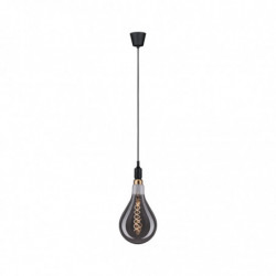 LED BigDrop fil 200lm E27 1800K ściem smoke 7W podwójna spirala 230V LED BigDrop fil 200lm E27 1800K ściem smoke 7W podwójna spirala 230V