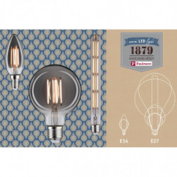 LED Vintage ST64 E27 320lm smk ści 1800K 7,5W 230V LED Vintage ST64 E27 320lm smk ści 1800K 7,5W 230V