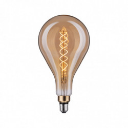 LED BigDrop fil 400lm E27 1800K ści gold 7W podwójna spirala 230V LED BigDrop fil 400lm E27 1800K ści gold 7W podwójna spirala 230V