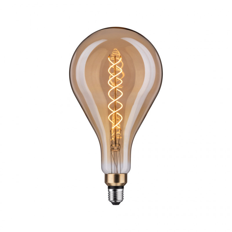 LED BigDrop fil 400lm E27 1800K ści gold 7W podwójna spirala 230V LED BigDrop fil 400lm E27 1800K ści gold 7W podwójna spirala 230V