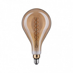 LED BigDrop fil 400lm E27 1800K ści gold 7W podwójna spirala 230V LED BigDrop fil 400lm E27 1800K ści gold 7W podwójna spirala 230V