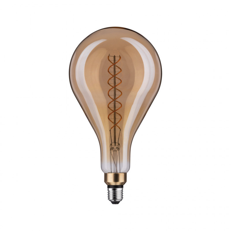 LED BigDrop fil 400lm E27 1800K ści gold 7W podwójna spirala 230V LED BigDrop fil 400lm E27 1800K ści gold 7W podwójna spirala 230V
