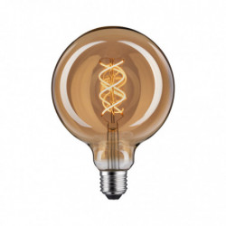 LED Globe125 fil 230lm E27 1800K ści gold 4W spirala LED Globe125 fil 230lm E27 1800K ści gold 4W spirala