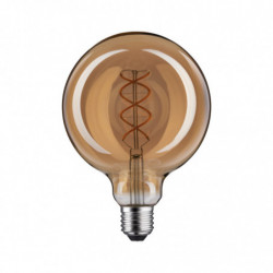 LED Globe125 fil 230lm E27 1800K ści gold 4W spirala LED Globe125 fil 230lm E27 1800K ści gold 4W spirala