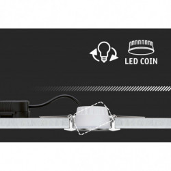 Źródło światła NOVA PLUS COIN LED DIM 6.3W 430lm 50mm 2700K 230V satyna Źródło światła NOVA PLUS COIN LED DIM 6.3W 430lm 50mm 2700K 230V satyna