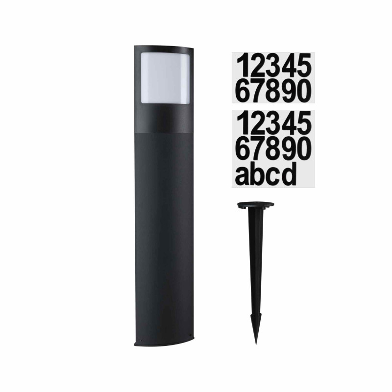 Oprawa ogrodowa PADEA LED 8.5W 700lm 3000K PIR IP44 230V antracyt / tworzywo sztuczne Oprawa ogrodowa PADEA LED 8.5W 700lm 3000K PIR IP44 230V antracyt / tworzywo sztuczne