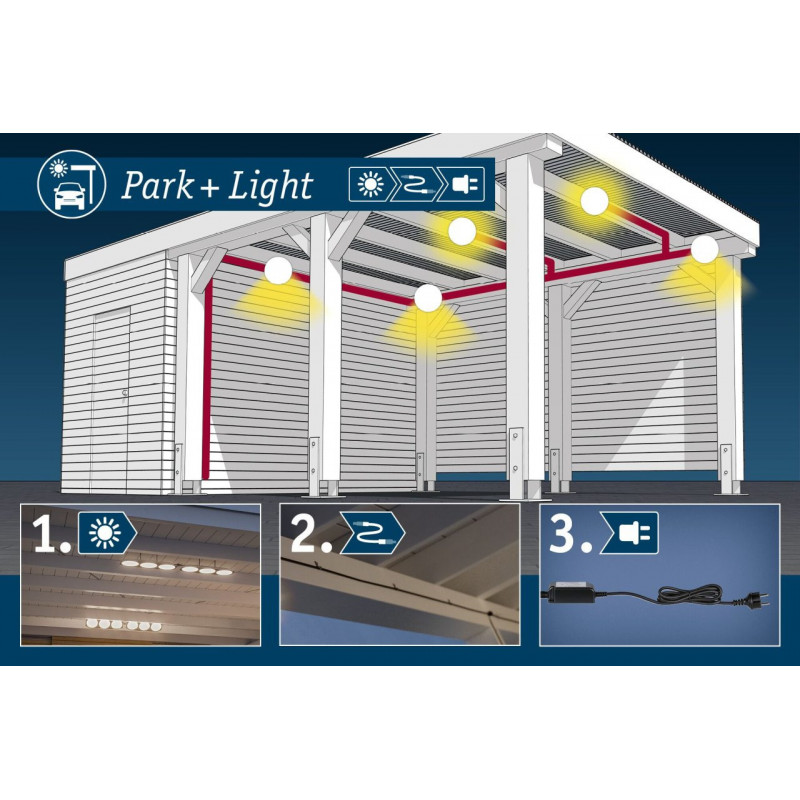 Outd Park + Light Ikosea 3W IP44 Outd Park + Light Ikosea 3W IP44