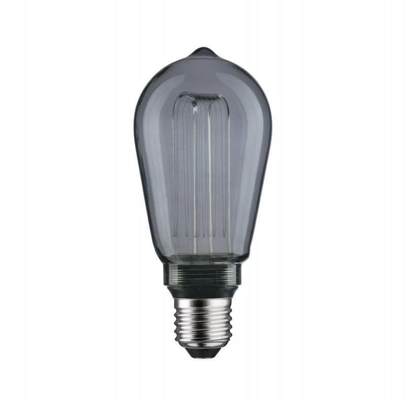 Źródło światła LED ST64 Inner Glow Arc 80lm E27 dymiony 1800K Źródło światła LED ST64 Inner Glow Arc 80lm E27 dymiony 1800K