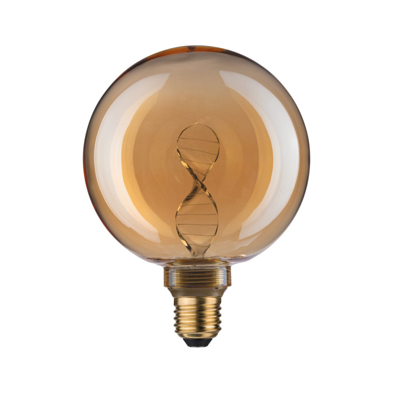 Źródło światła LED G125 Inner Glow Helix 180lm E27 złoty 1800K Źródło światła LED G125 Inner Glow Helix 180lm E27 złoty 1800K