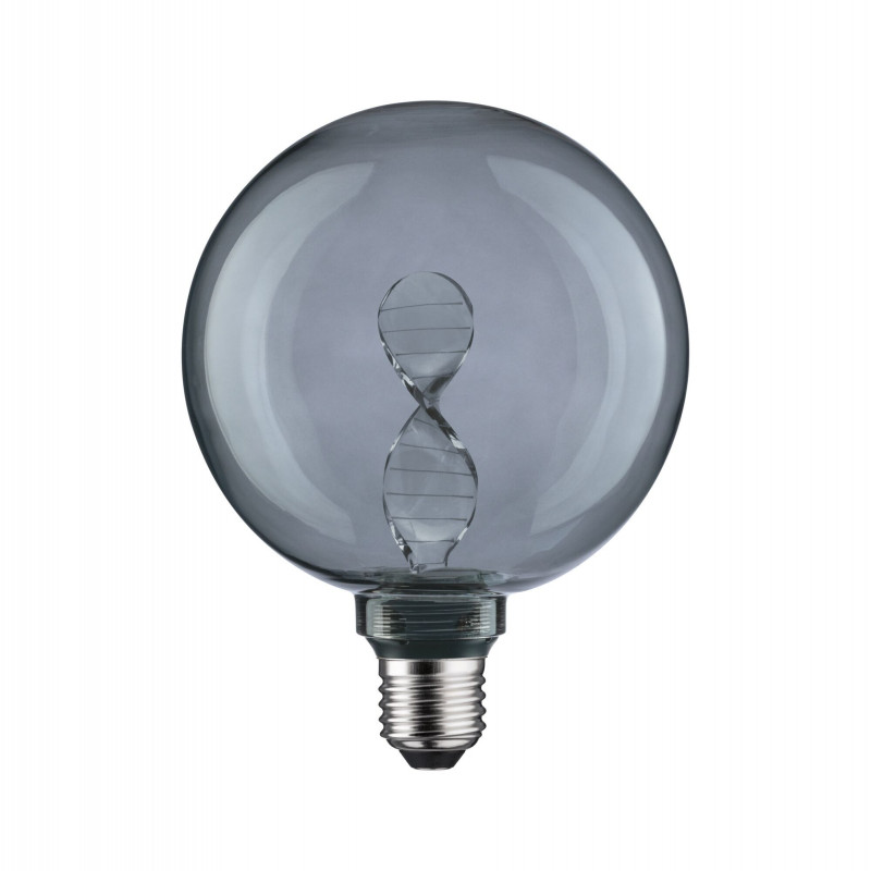 Źródło światła LED G125 Inner Glow Helix 90lm E27 dymiony 1800K Źródło światła LED G125 Inner Glow Helix 90lm E27 dymiony 1800K
