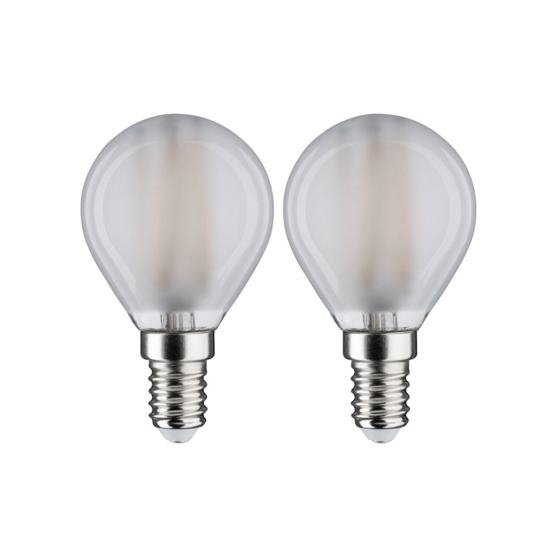 Źródło światła LED Fil 2X Tropfen 470lm E14 4000K mat 4,5W 230V Źródło światła LED Fil 2X Tropfen 470lm E14 4000K mat 4,5W 230V
