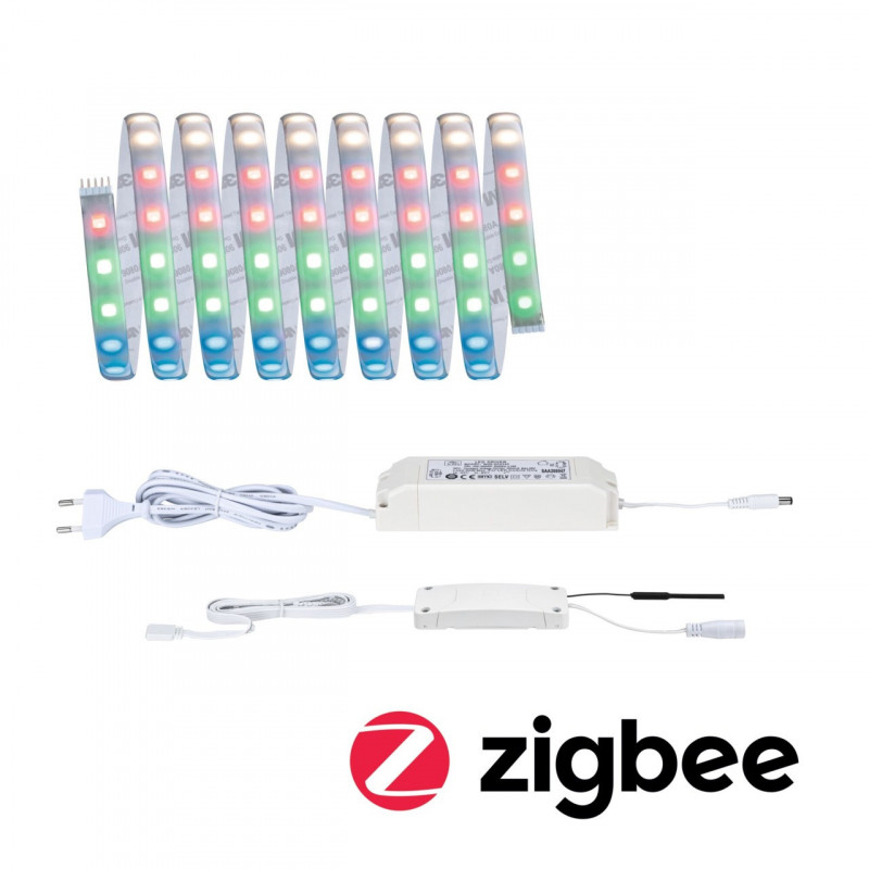 MaxLED 500 zest podst 3m Zigbee RGBW Protect Cover IP44 27W 24V 60VA Srebrny MaxLED 500 zest podst 3m Zigbee RGBW Protect Cover IP44 27W 24V 60VA Srebrny