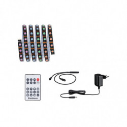 Kompletny zestaw taśma DYNAMIC LED RGB+ 3W 1,5M IP20 60LED/m 5VA 230V/12V DC biały / tworzywo sztuczne Kompletny zestaw taśma DYNAMIC LED RGB+ 3W 1,5M IP20 60LED/m 5VA 230V/12V DC biały / tworzywo sztuczne