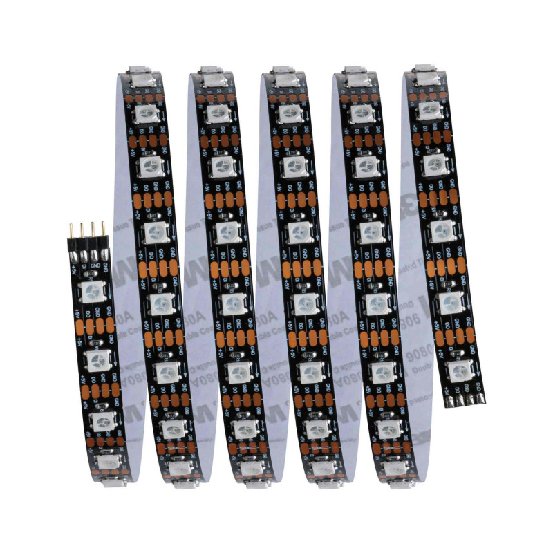 Kompletny zestaw taśma DYNAMIC LED RGB+ 3W 1,5M IP20 60LED/m 5VA 230V/12V DC biały / tworzywo sztuczne Kompletny zestaw taśma DYNAMIC LED RGB+ 3W 1,5M IP20 60LED/m 5VA 230V/12V DC biały / tworzywo sztuczne