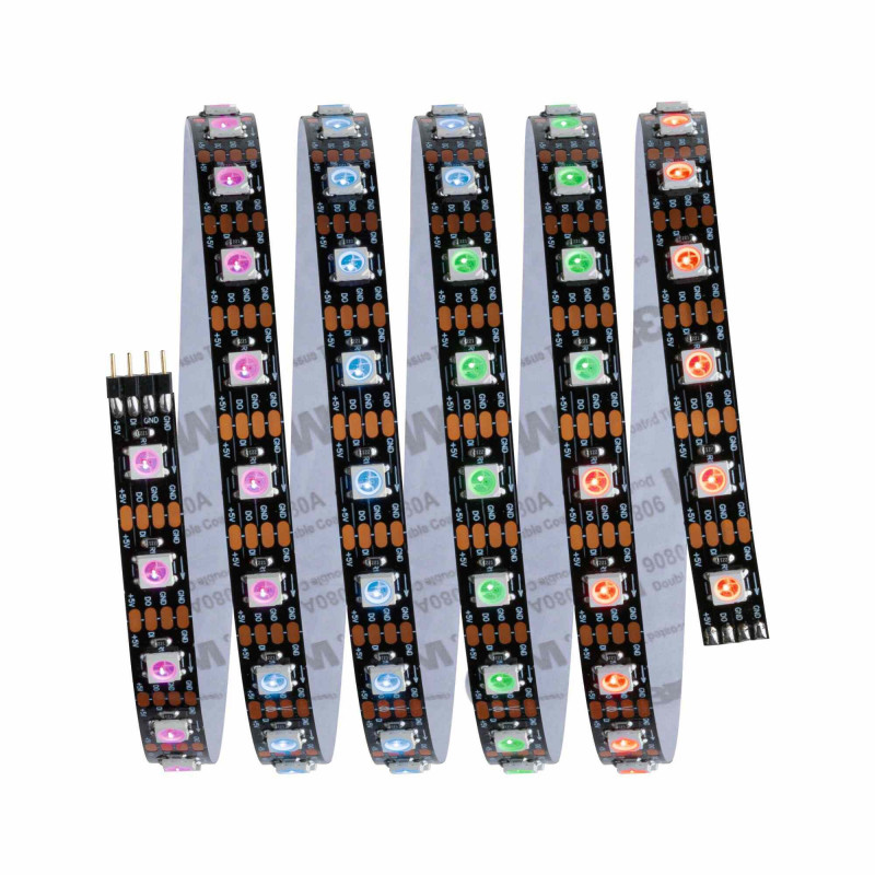 Kompletny zestaw taśma DYNAMIC LED RGB+ 3W 1,5M IP20 60LED/m 5VA 230V/12V DC biały / tworzywo sztuczne Kompletny zestaw taśma DYNAMIC LED RGB+ 3W 1,5M IP20 60LED/m 5VA 230V/12V DC biały / tworzywo sztuczne