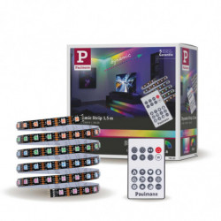 Kompletny zestaw taśma DYNAMIC LED RGB+ 3W 1,5M IP20 60LED/m 5VA 230V/12V DC biały / tworzywo sztuczne Kompletny zestaw taśma DYNAMIC LED RGB+ 3W 1,5M IP20 60LED/m 5VA 230V/12V DC biały / tworzywo sztuczne