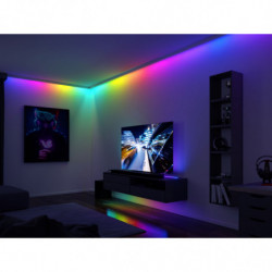 Kompletny zestaw taśma DYNAMIC LED RGB+ 5W 3M IP20 60LED/m 10VA 230V/12V DC biały / tworzywo sztuczne Kompletny zestaw taśma DYNAMIC LED RGB+ 5W 3M IP20 60LED/m 10VA 230V/12V DC biały / tworzywo sztuczne