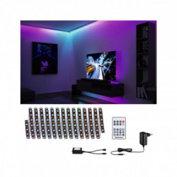 Kompletny zestaw taśma DYNAMIC LED RGB+10,5W 5M IP20 60LED/m 15VA 230V/12V DC biały / tworzywo sztuczne Kompletny zestaw taśma DYNAMIC LED RGB+10,5W 5M IP20 60LED/m 15VA 230V/12V DC biały / tworzywo sztuczne