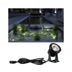 Oprawa do oczka wodnego Plug & Shine POOL SPOT 5W 3000K 440lm IP68 24V czarny / aluminium Oprawa do oczka wodnego Plug & Shine POOL SPOT 5W 3000K 440lm IP68 24V czarny / aluminium