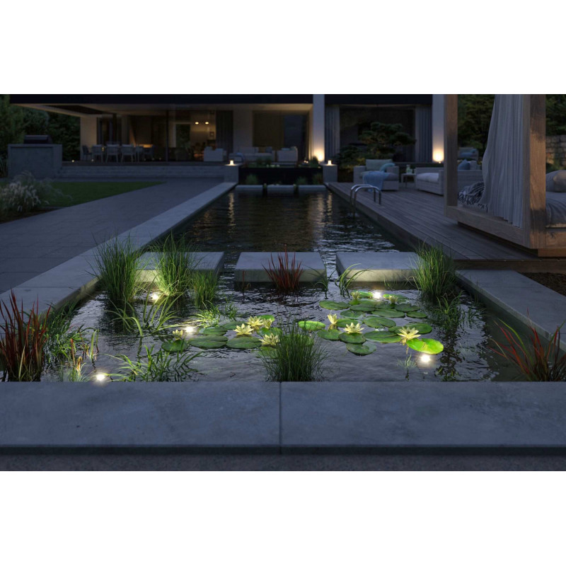 Oprawa do oczka wodnego Plug & Shine POOL SPOT 5W 3000K 440lm IP68 24V czarny / aluminium Oprawa do oczka wodnego Plug & Shine POOL SPOT 5W 3000K 440lm IP68 24V czarny / aluminium