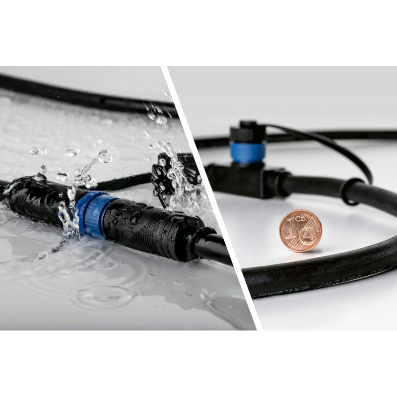 Oprawa do oczka wodnego Plug & Shine POOL SPOT 5W 3000K 440lm IP68 24V czarny / aluminium Oprawa do oczka wodnego Plug & Shine POOL SPOT 5W 3000K 440lm IP68 24V czarny / aluminium