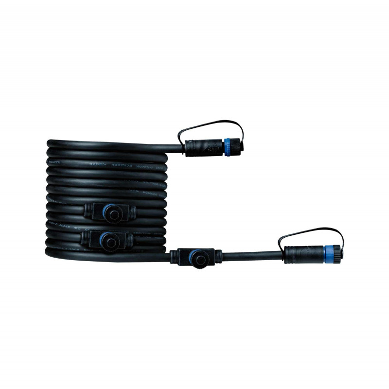 Przewód połączeniowy Plug & Shine 5m 1in-4out IP68 24V czarny / tworzywo sztuczne Przewód połączeniowy Plug & Shine 5m 1in-4out IP68 24V czarny / tworzywo sztuczne