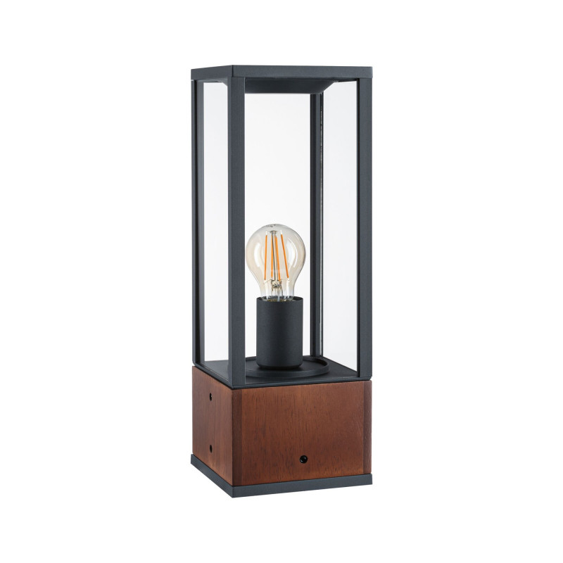 Oprawa ogrodowa TIMBA 40cm 230V IP44 E27 drewno/