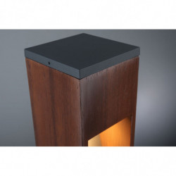 Oprawa ogrodowa TRABIA 40cm GU10 3.5W 230lm 3000K IP44 230V drewno Oprawa ogrodowa TRABIA 40cm GU10 3.5W 230lm 3000K IP44 230V drewno