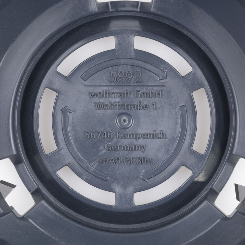 Fazownik krawędzi otworów do płyt gipsowo-kartonowych, O 68 mm, Wolfcraft Fazownik krawędzi otworów do płyt gipsowo-kartonowych, O 68 mm, Wolfcraft