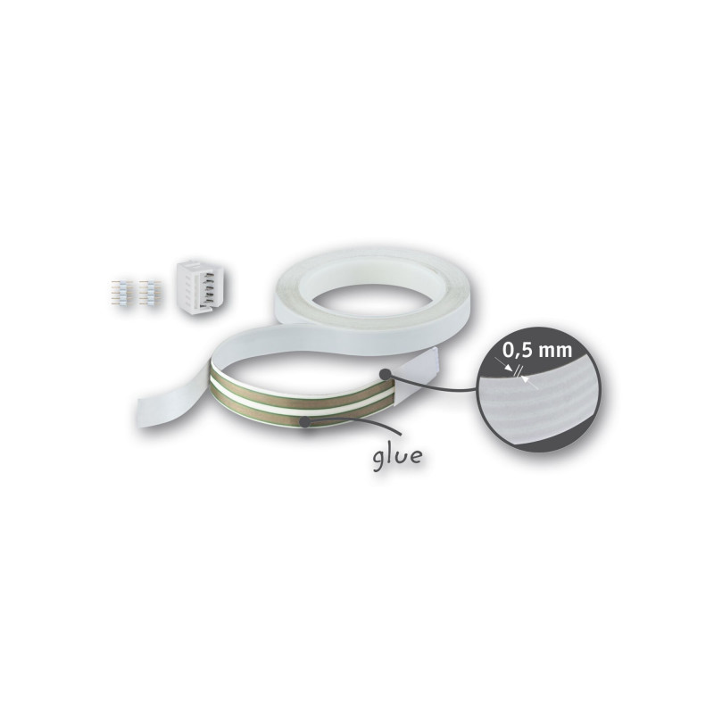 Oprawa ścienna XANA LED zestaw 5.5W 420lm 2700K 230/24V szczotkowane aluminium Oprawa ścienna XANA LED zestaw 5.5W 420lm 2700K 230/24V szczotkowane aluminium