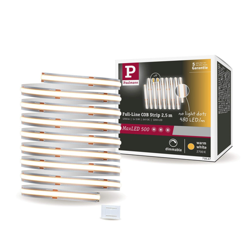 MaxLED 500 Full-Line COB zest. podst. 2,5m 15W 1250lm 2700K MaxLED 500 Full-Line COB zest. podst. 2,5m 15W 1250lm 2700K