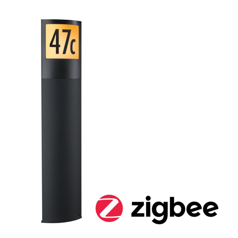 Oprawa ogrodowa PADEA LED SH Zigbee 9W 700lm DIM IP44 2200-3000K 230V antracyt tworzywo sztuczne Oprawa ogrodowa PADEA LED SH Zigbee 9W 700lm DIM IP44 2200-3000K 230V antracyt tworzywo sztuczne