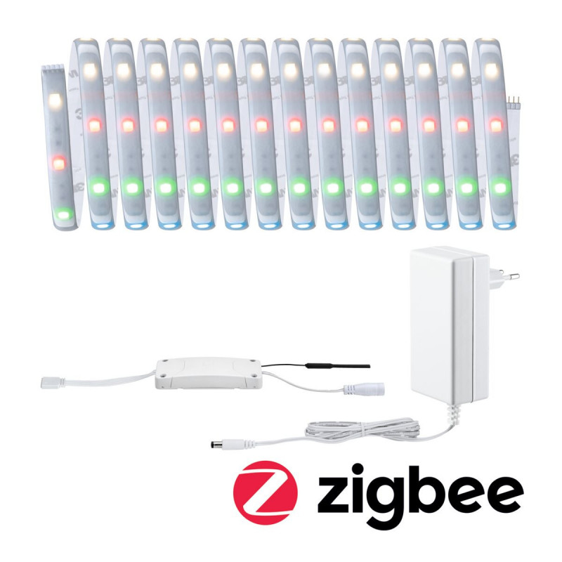 Taśma Led MaxLED 250 zestaw podstawowy Zigbee 5m RGBW IP44 Taśma Led MaxLED 250 zestaw podstawowy Zigbee 5m RGBW IP44