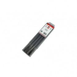 Zestaw 4 dłut SDS-Plus, płaskie 250x20 mm ABRABORO Zestaw 4 dłut SDS-Plus, płaskie 250x20 mm ABRABORO