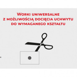 Worki materiałowe LangeTools do odkurzaczy domowych, kpl 4 szt Worki materiałowe LangeTools do odkurzaczy domowych, kpl 4 szt