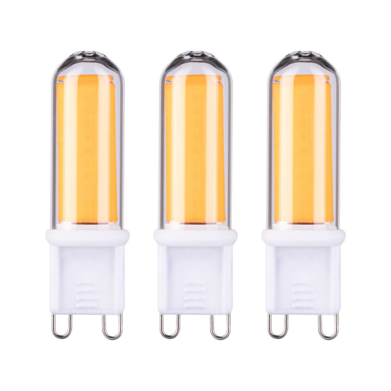 Źródło światła LED G9 3x470lm 4,6W 2700K 230V przezroczysty / szkło Źródło światła LED G9 3x470lm 4,6W 2700K 230V przezroczysty / szkło