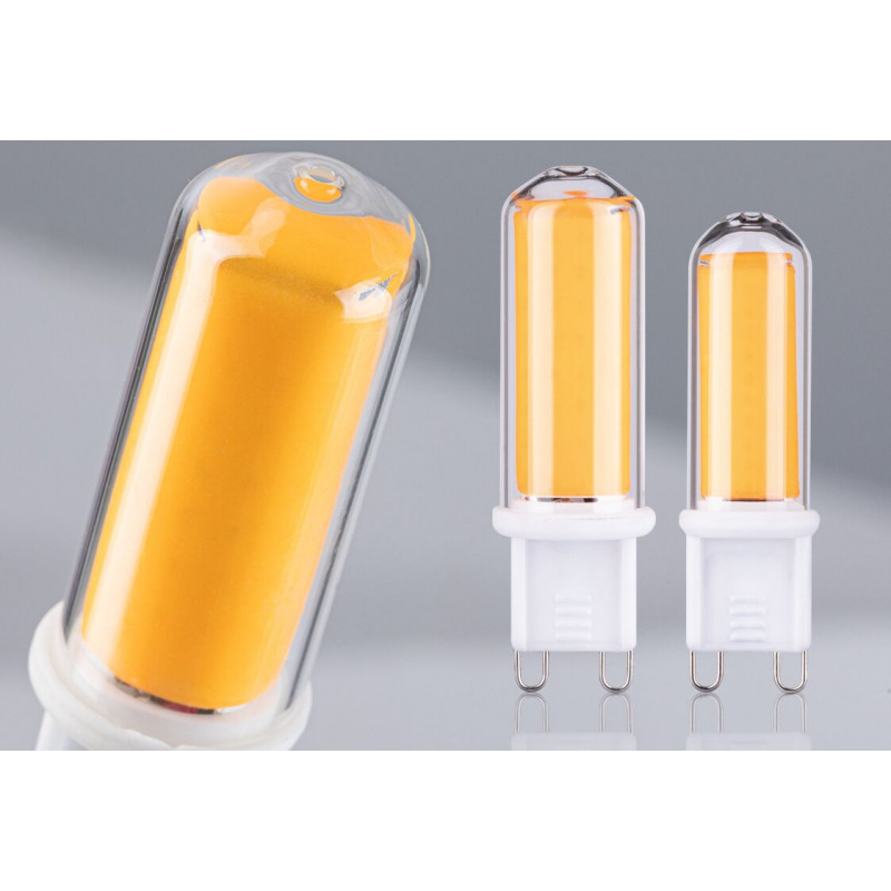 Źródło światła LED G9 3x470lm 4,6W 2700K 230V przezroczysty / szkło Źródło światła LED G9 3x470lm 4,6W 2700K 230V przezroczysty / szkło