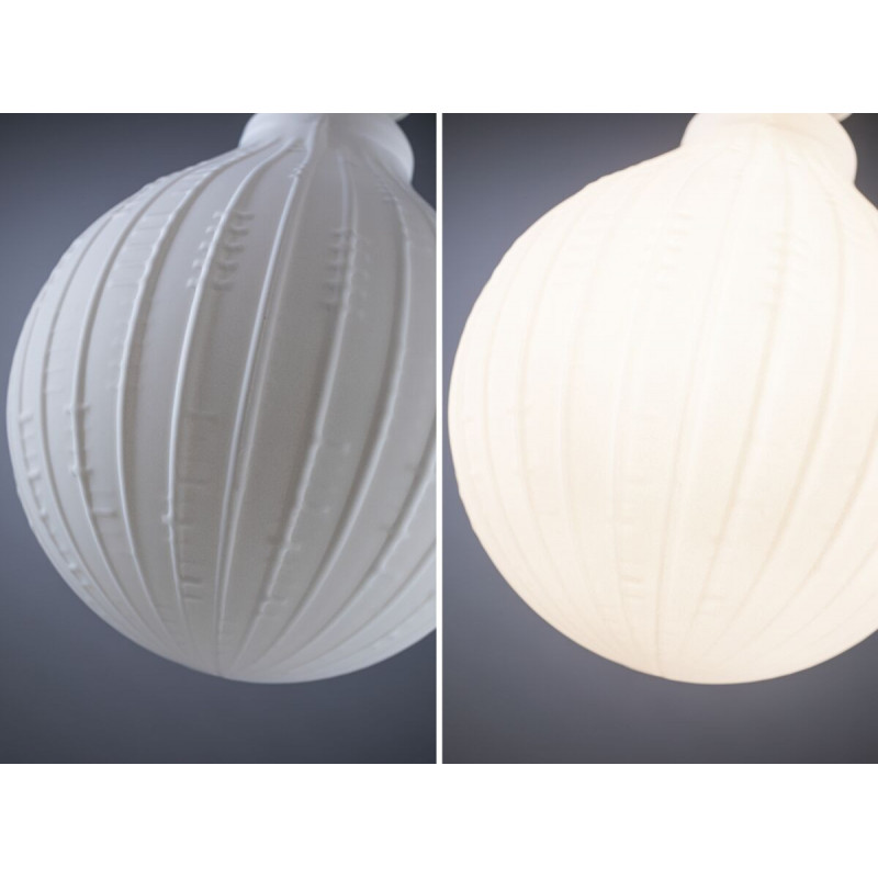 Źródło światła LED LAMPION V3 biała G125 E27 400lm 4,3W 3000K DIM 230V szkło Źródło światła LED LAMPION V3 biała G125 E27 400lm 4,3W 3000K DIM 230V szkło