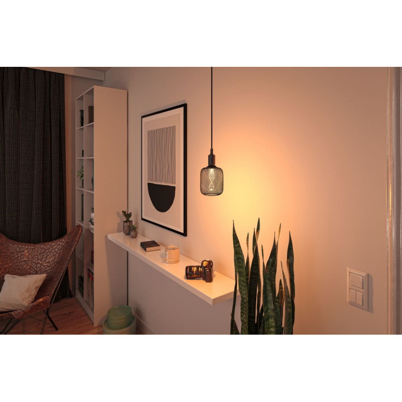 Źródło światła LED METALLIC GLOW ZYL czarny Helix E27 3,5W 110lm 1800K 230V Źródło światła LED METALLIC GLOW ZYL czarny Helix E27 3,5W 110lm 1800K 230V