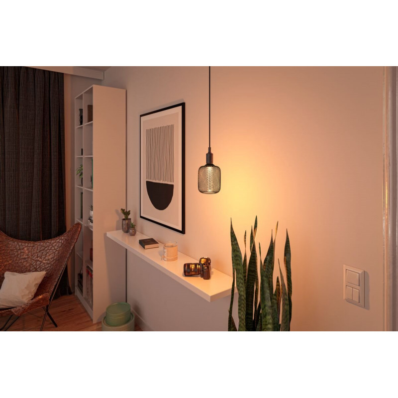 Źródło światła LED METALLIC GLOW ZYL czarny Spiral E27 4,2W 200lm 1800K 230V Źródło światła LED METALLIC GLOW ZYL czarny Spiral E27 4,2W 200lm 1800K 230V