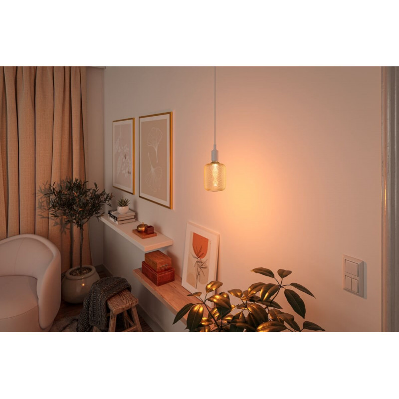 Źródło światła LED METALLIC GLOW ZYL mosiądz Helix E27 3,5W 130lm 1800K 230V Źródło światła LED METALLIC GLOW ZYL mosiądz Helix E27 3,5W 130lm 1800K 230V