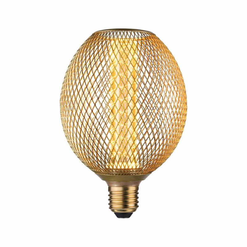 Źródło światła LED METALLIC GLOW GLOB mosiądz Spiral E27 4.2W 200lm 1800K 230V Źródło światła LED METALLIC GLOW GLOB mosiądz Spiral E27 4.2W 200lm 1800K 230V