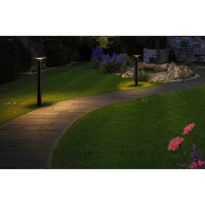 Oprawa ogrodowa Plug & Shine PLATE 600mm 7W 380lm 2200K IP44 24V antracyt / metal Oprawa ogrodowa Plug & Shine PLATE 600mm 7W 380lm 2200K IP44 24V antracyt / metal