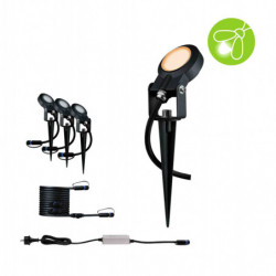 Reflektor ogrodowy Plug & Shine STING LED 3x 6.3W 2200K IP67 24V antracyt/ aluminium Reflektor ogrodowy Plug & Shine STING LED 3x 6.3W 2200K IP67 24V antracyt/ aluminium