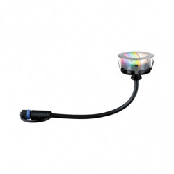 Oprawa wpuszczana Plug & Shine FLOOR SH Zigbee RGBW okrągła 2W IP67 24V srebrny / stal nierdzewna Oprawa wpuszczana Plug & Shine FLOOR SH Zigbee RGBW okrągła 2W IP67 24V srebrny / stal nierdzewna