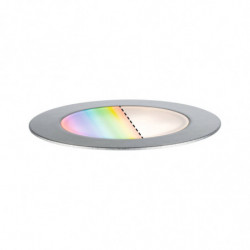 Oprawa wpuszczana Plug & Shine FLOOR SH Zigbee RGBW okrągła 2W IP67 24V srebrny / stal nierdzewna Oprawa wpuszczana Plug & Shine FLOOR SH Zigbee RGBW okrągła 2W IP67 24V srebrny / stal nierdzewna