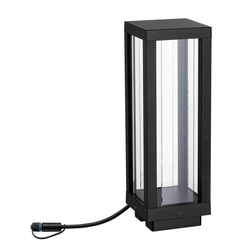 Oprawa ogrodowa Plug & Shine LATARNIA SH Zigbee 2W RGBW DIM IP44 24V antracyt / aluminium Oprawa ogrodowa Plug & Shine LATARNIA SH Zigbee 2W RGBW DIM IP44 24V antracyt / aluminium