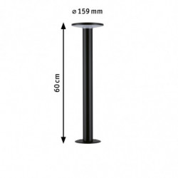 Oprawa ogrodowa PLATE 600mm SH Zigbee 5.5W 420lm 2200K-3000K IP44 230V antracyt / metal Oprawa ogrodowa PLATE 600mm SH Zigbee 5.5W 420lm 2200K-3000K IP44 230V antracyt / metal