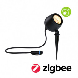 Reflektor ogrodowy Plug & Shine KIKOLO LED SH Zigbee 6.2W 80st. 400lm 2200K- 3000K IP65 24V antracyt Reflektor ogrodowy Plug & Shine KIKOLO LED SH Zigbee 6.2W 80st. 400lm 2200K- 3000K IP65 24V antracyt